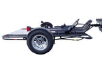 Stand, Store or Roll Ride-Up 3-Rail motorcycle Trailer