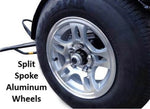 Stand, Store or Roll Ride-Up 3-Rail motorcycle Trailer