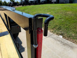 6’4" x 14 Utility Trailer Powder Coated Dovetail (2) 3500 Axles 7k GVWR
