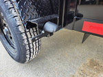 5′ X 10′ Utility Trailer Straight Deck 18" Sides Tall Gate