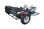 Stand, Store or Roll Ride-Up 3-Rail motorcycle Trailer