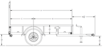Big Tex Single Axle Utility Trailer | 35SA