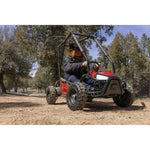 Coleman Powersports GK100 One-Seater Go Karts.