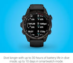 Garmin Descent Mk3i, 43mm, Carbon Gray DLC Ti/Black