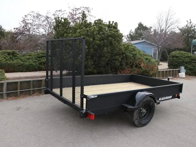Karavan Modular 5 X 10 Utility Trailer with 18" Side Wall Kit