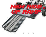 Stand, Store or Roll Ride-Up 3-Rail motorcycle Trailer