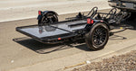 Stand, Store or Roll Ride-Up 3-Rail motorcycle Trailer