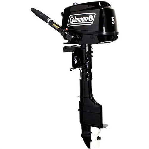 Coleman Powersports 5 HP 4 Stroke Outboards boat motors with Easy Pull Start F5BMS