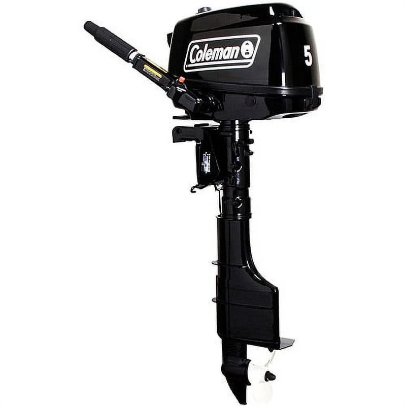 Coleman Powersports 5 HP 4 Stroke Outboards boat motors with Easy Pull Start F5BMS