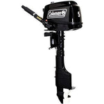 Coleman Powersports 5 HP 4 Stroke Outboards boat motors with Easy Pull Start F5BMS