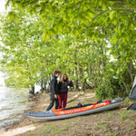 Aqua Marina Memba 390 Premium 2-Person Touring Kayak With DWF Deck And Paddles 12FT