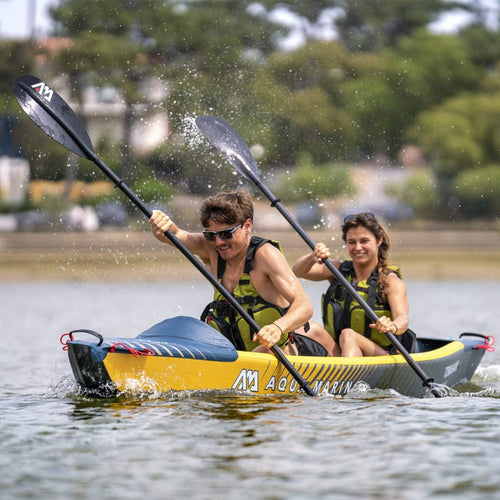 Aqua Marina Tomahawk AIR-K 440 2-Person High Pressure Speed Inflatable Kayak 14FT