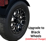 Stand, Store or Roll Ride-Up 3-Rail motorcycle Trailer