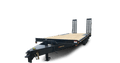 24,000 lb GVWR Deckover Equipment Float Trailer – Heavy-Duty Tandem Dual Axle