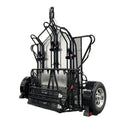 Stand, Store or Roll Ride-Up 3-Rail motorcycle Trailer