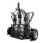 Stand, Store or Roll Ride-Up 3-Rail motorcycle Trailer